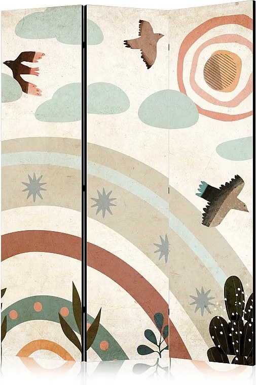 Parawan dwustronny Artgeist Dla dzieci 135 x 172 cm 1 szt