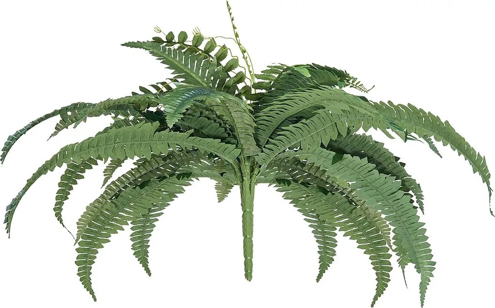 Sztuczna Paproć SucceBuy, Pakiet z 2 Sztuk, Fałszywa Paproć z Bostonu 90-100 cm, 35 Liści, Wisząca, Dekoracja Wewnętrzna/Zewnętrzna, Dom/Biuro, Potted Nie Zawarty