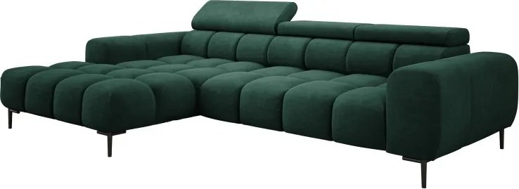 Narożnik PLAZA MINI Lewostronny w tkaninie CLOUD 39 WERSAL