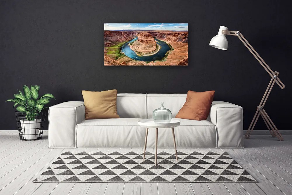 Fotoobraz na płótnie Czerwone Skały Kanionu