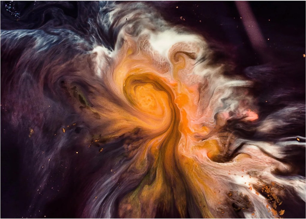 Abstrakcyjny obraz - kosmos (70x50 cm)