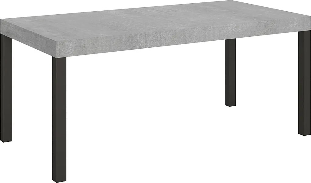 Stół rozkładany 180/284x90 cm Everyday cementu nogi antracytowe