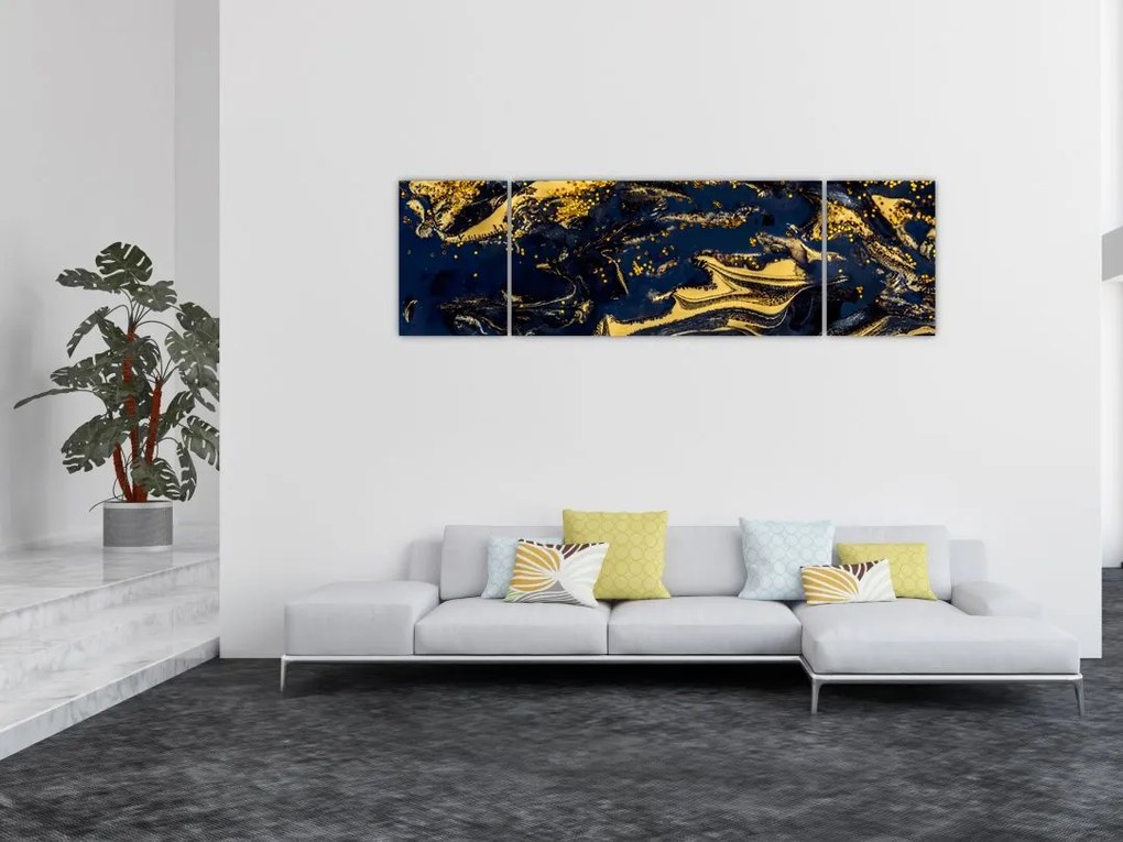 Obraz abstrakcji (170x50 cm)
