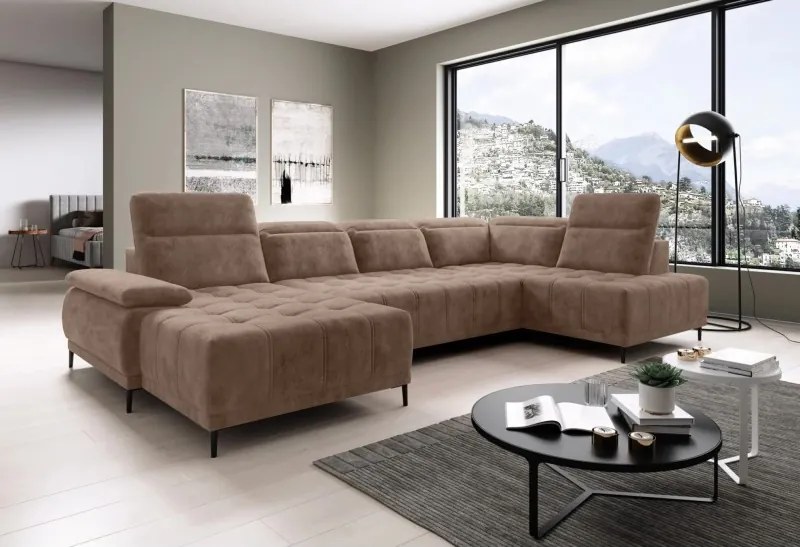 Narożnik FOCUS XL z elektryczną regulacją siedziska WERSAL