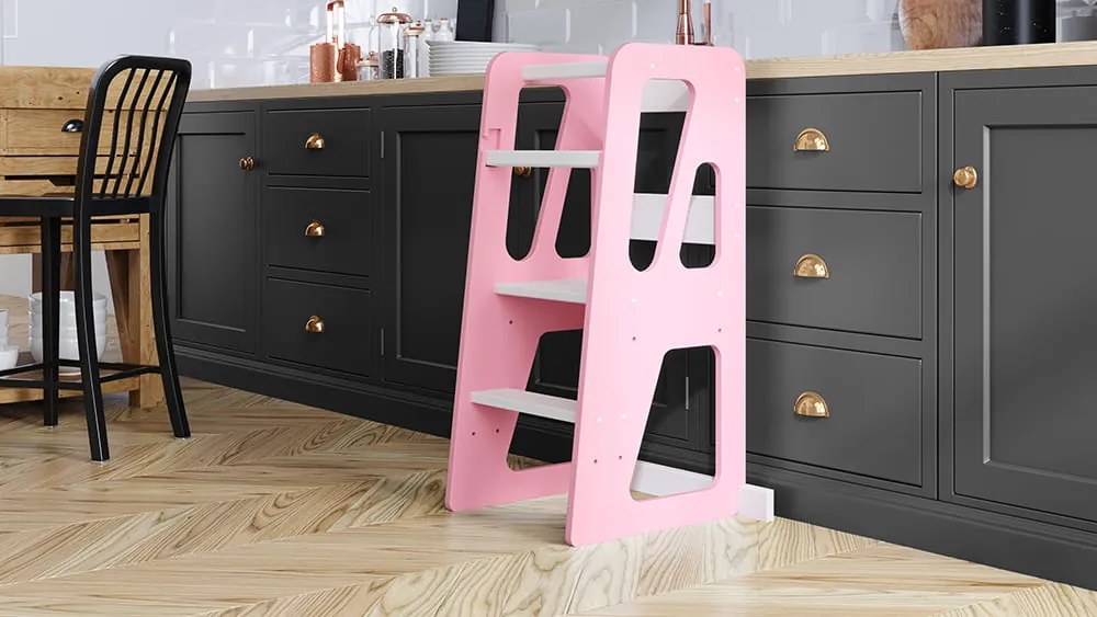 Pomocnik kuchenny KIDI różowy