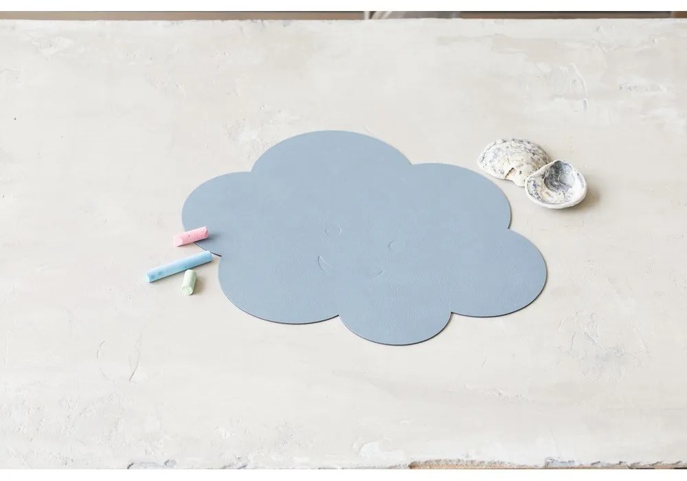 Mata stołowa dla dzieci ze skóry ekologicznej 31x38 cm Cloud Nupo – LIND DNA