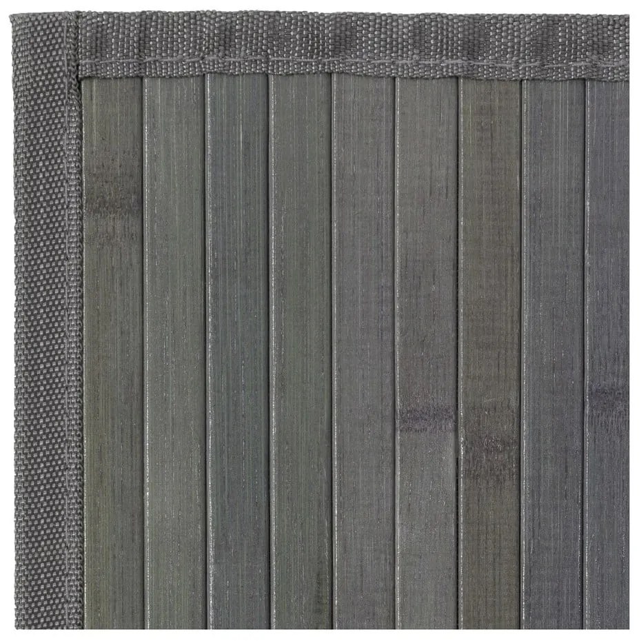 Zielony/szary bambusowy dywan 75x175 cm – Casa Selección