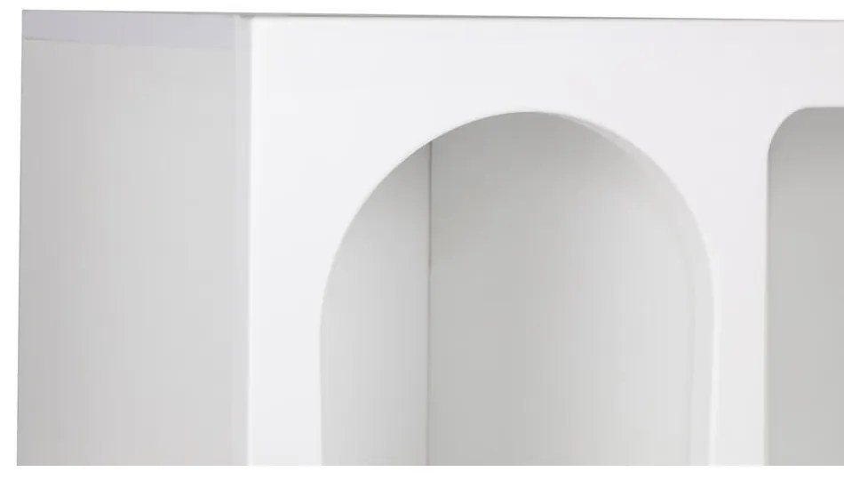 Biały regał 60x150 cm Lorin – Kalune Design