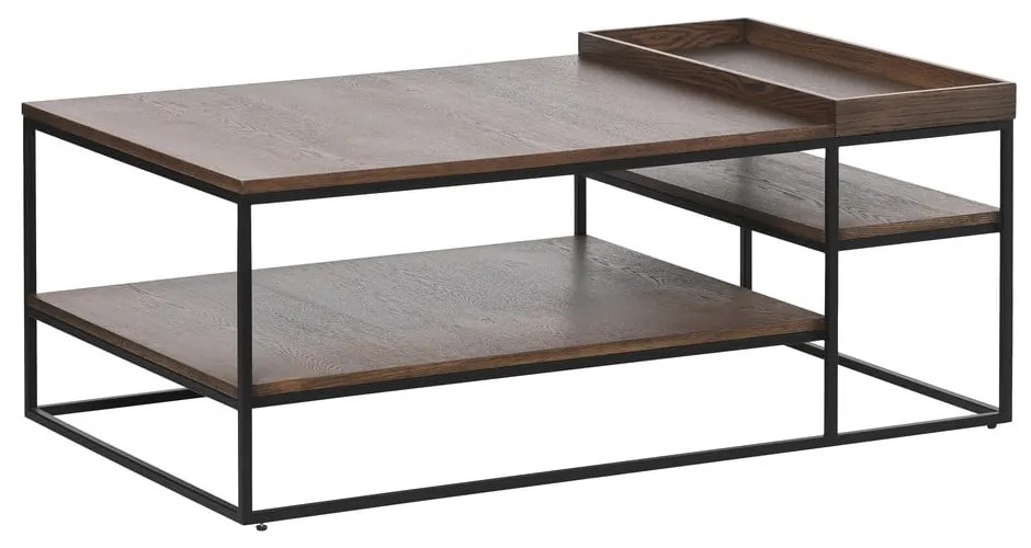 Brązowy stolik 70x120 cm Rivoli – Unique Furniture