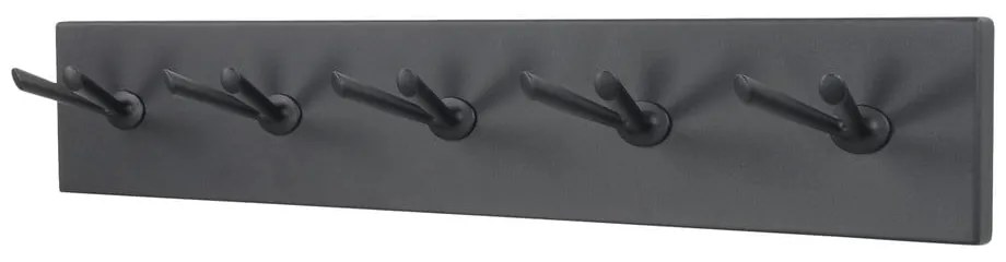Czarny metalowy wieszak ścienny Pull – Spinder Design