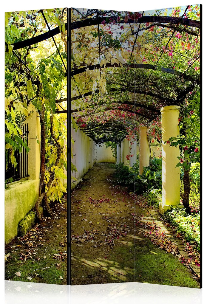 Parawan akustyczny Pejzaże 135x172 cm 3-częściowy żółty ARTGEIST B