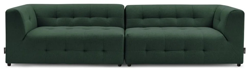 Ciemnozielona sofa 324 cm Kleber – Bobochic Paris