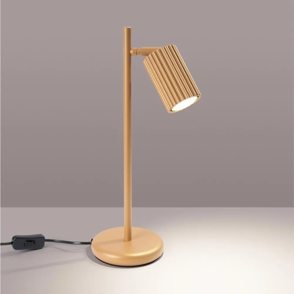 Brilagi - Lampa stołowa LED CRESTO 1xGU10/10W/230V złota