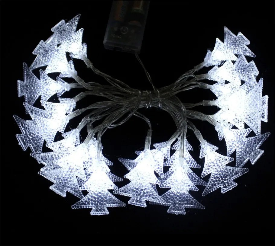 Biała girlanda świetlna LED Unimasa Pino, 20 lampek