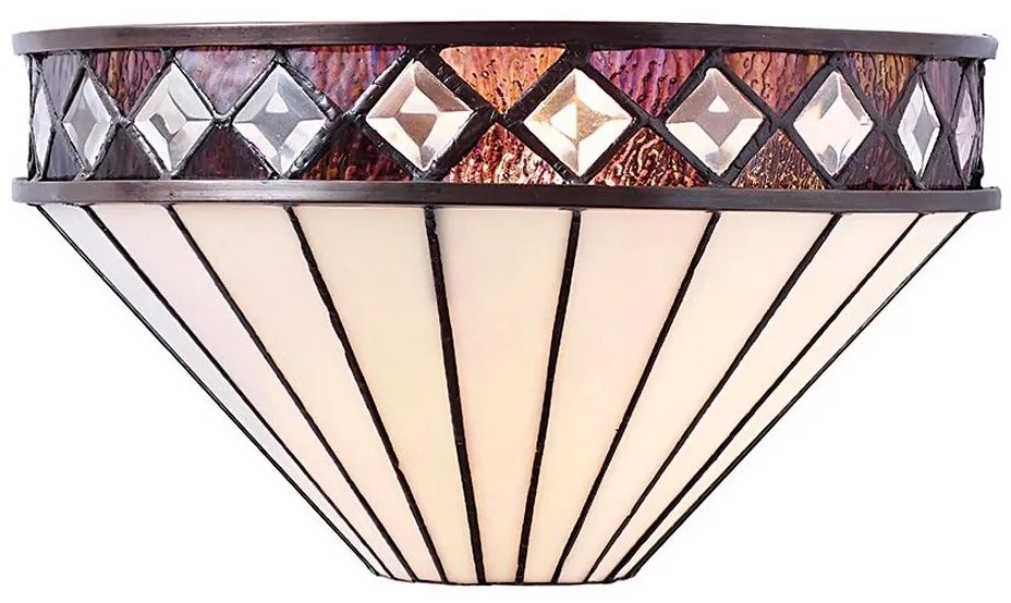 Endon 64149 - Kinkiet Tiffany FARGO 1xE14/40W/230V