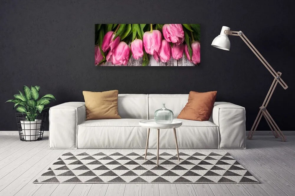Obraz na płótnie Wiosenny Powiew Tulipanów
