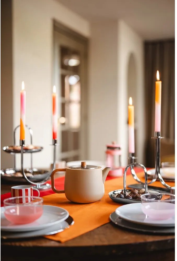 Metalowy świecznik Elana – Zilverstad