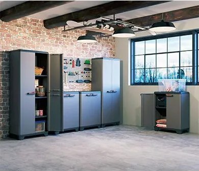 Szafka z tworzywa sztucznego STILO HIGH - 173 x 68 x 39 cm