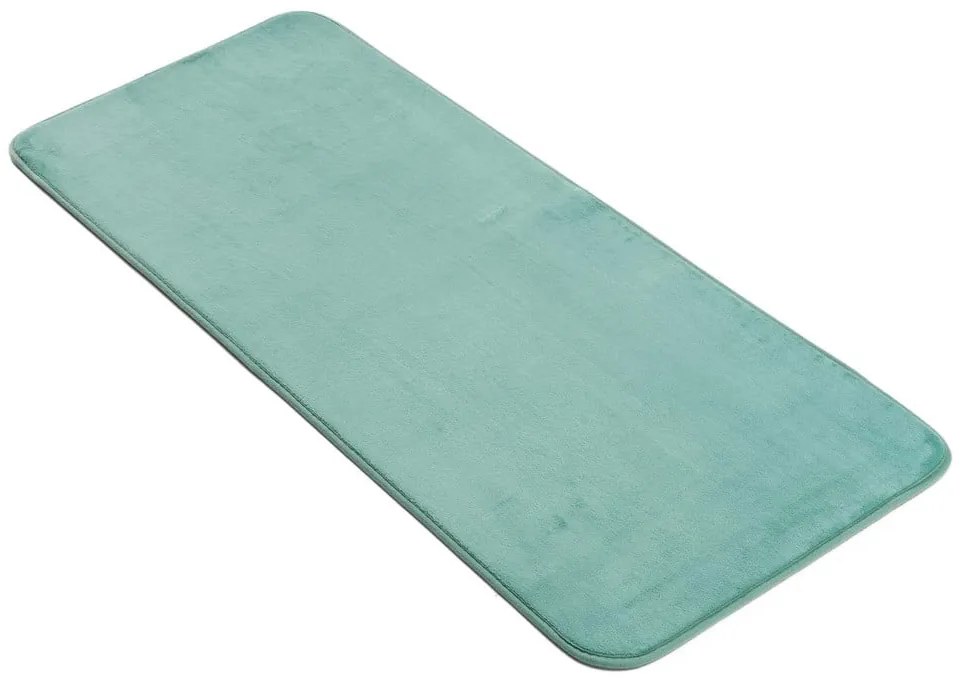 Turkusowy dywanik łazienkowy 50x120 cm Vitamine – douceur d'intérieur