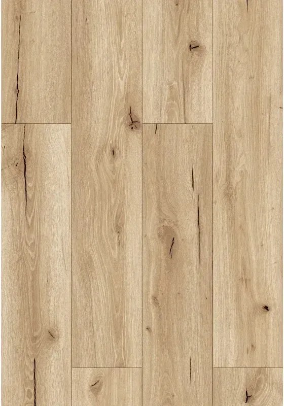 Mexen Buffalo panele winylowe 1240 x 182 mm SPC 6,5 mm, podkład IXPE 1,5 mm, 4 V-Fuga, Dąb - F1007-1240-182-505-4V1-01