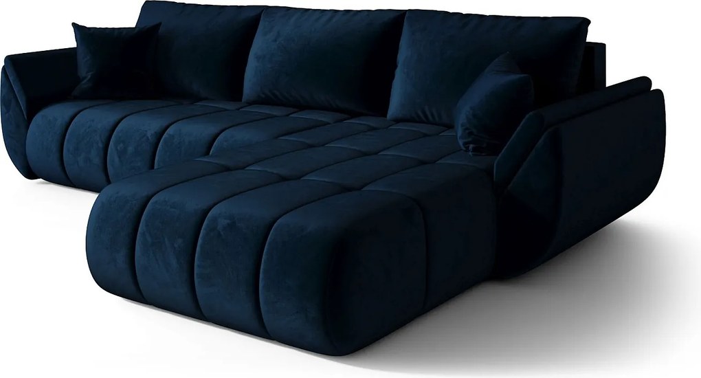 Narożnik BEDANTE TOKYO PREMIUM Prawy Monolith 77 z funkcją spania to eleganckie i funkcjonalne rozwiązanie do Twojego salonu.