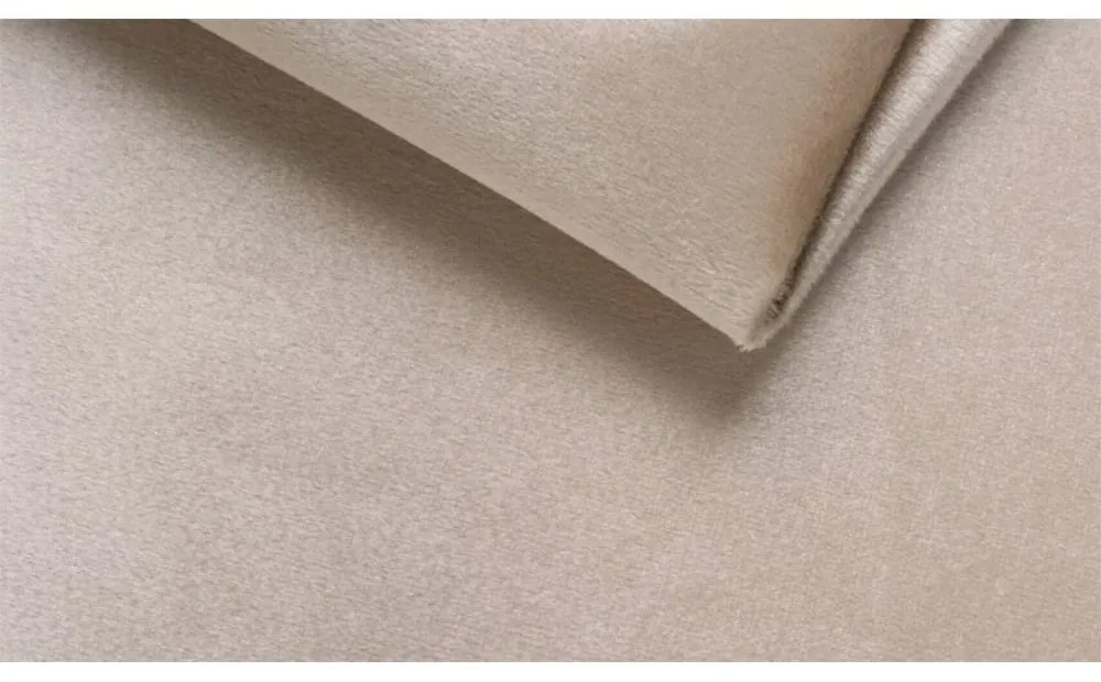 Beżowa aksamitna sofa 185 cm Chelsea – Ropez