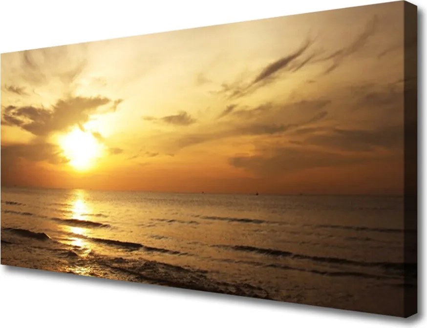 Obraz na płótnie Bezkresna Tafla Morza