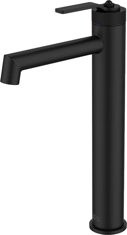 Molette bateria umywalkowa wysoka czarny matowy - Essebagno