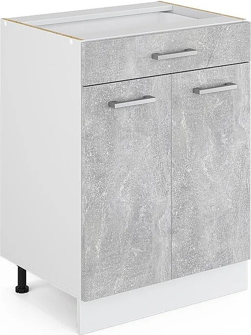 Szafka dolna do kuchni beton 60x46x81.6 r-line