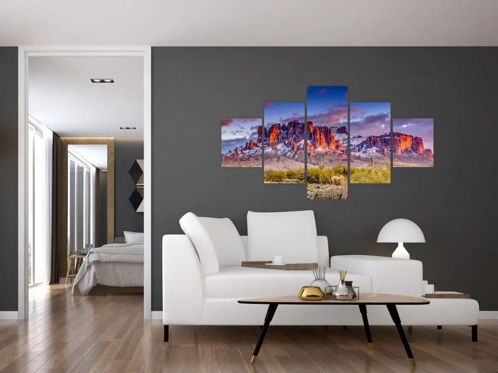 Obraz - Góry w Arizonie (125x70 cm)