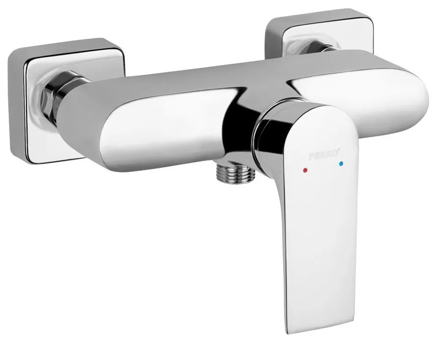 FERRO - Bateria prysznicowa ALGEO SQUARE, chrom błyszczący