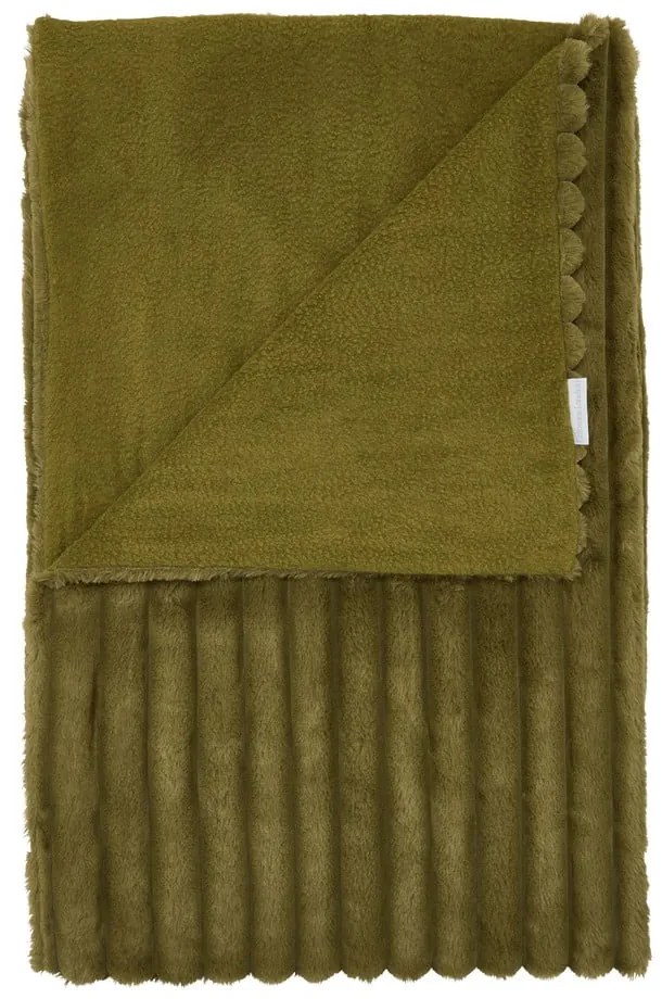 Koc z mikropluszu 130x170 cm Cosy Ribbed – Catherine Lansfield