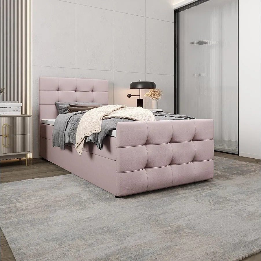 Łóżko kontynentalne MILANO 2 90x200 Cosmic 14