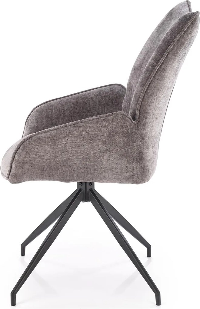 Krzesło do jadalni z obracanym siedziskiem K553 Halmar