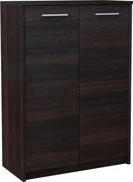 Komoda z półkami na dokumenty do biura wenge K5-W02