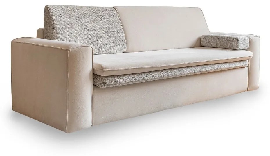 Beżowa rozkładana sofa 237 cm Wilson – Miuform