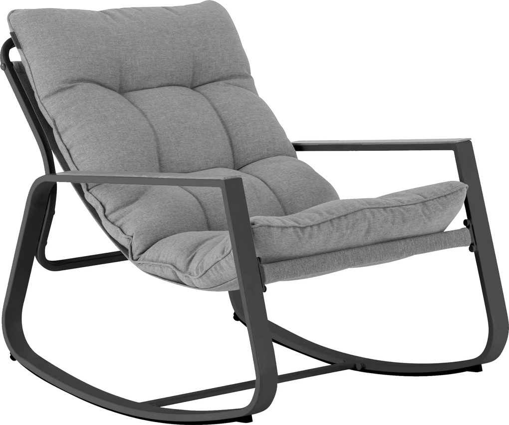 Bujany fotel ogrodowy, FELINIO, 73 x 79 x 104 cm