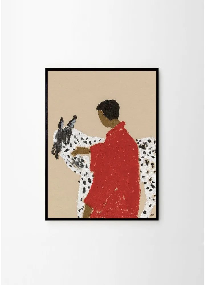 Plakat 30x40 cm Spotted Horse – Isabelle Vandeplassche – The Poster Club