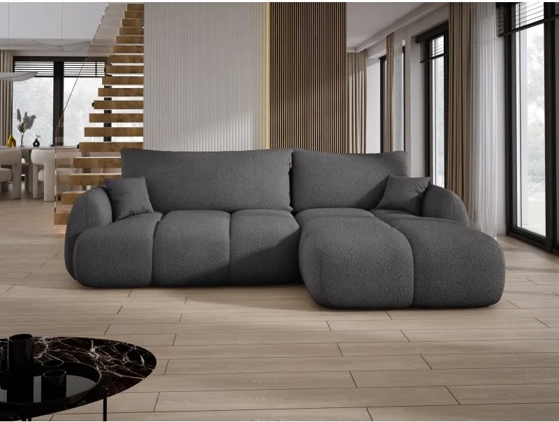 Narożnik COCO WIND z funkcją spania poduszkami i pojemnikiem NOW OR NEVER 92 WERSAL