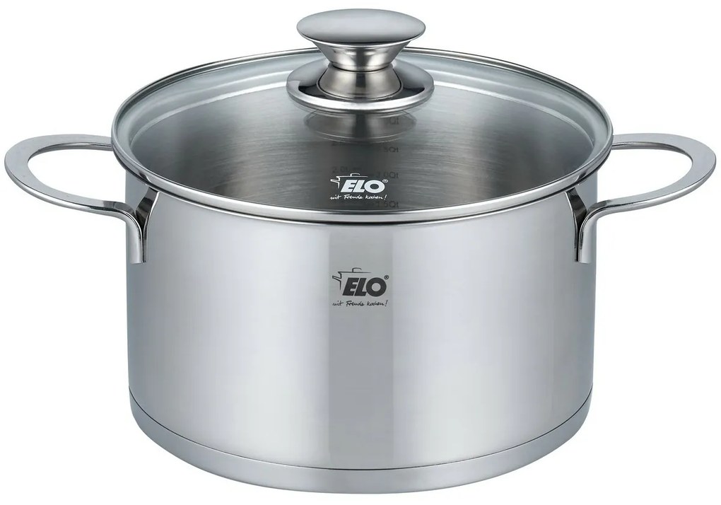 Elo 72540 Garnek ze stali nierdzewnej Galant 20cm, 2,7 l, 2,7 l