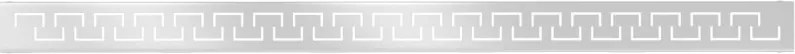 Mexen Flat M15 maskownica do odpływu liniowego 100 cm, inox - 1024100