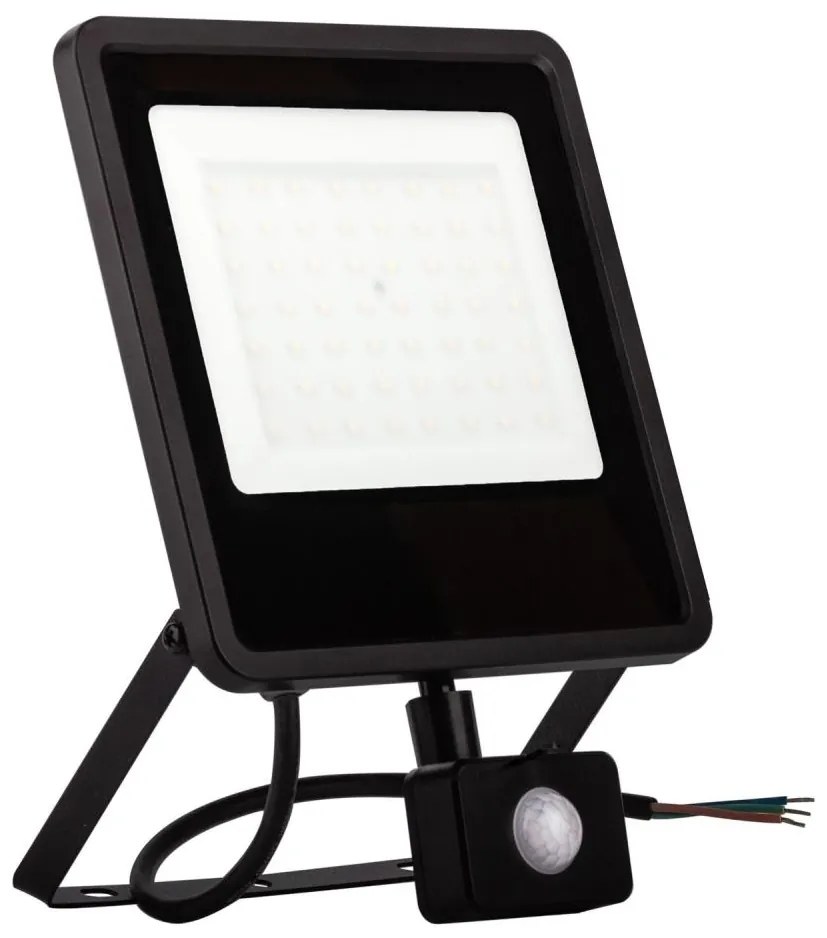 Naświetlacz zewnętrzny LED z czujnikiem LED/100W/230V 4000K IP65 czarny