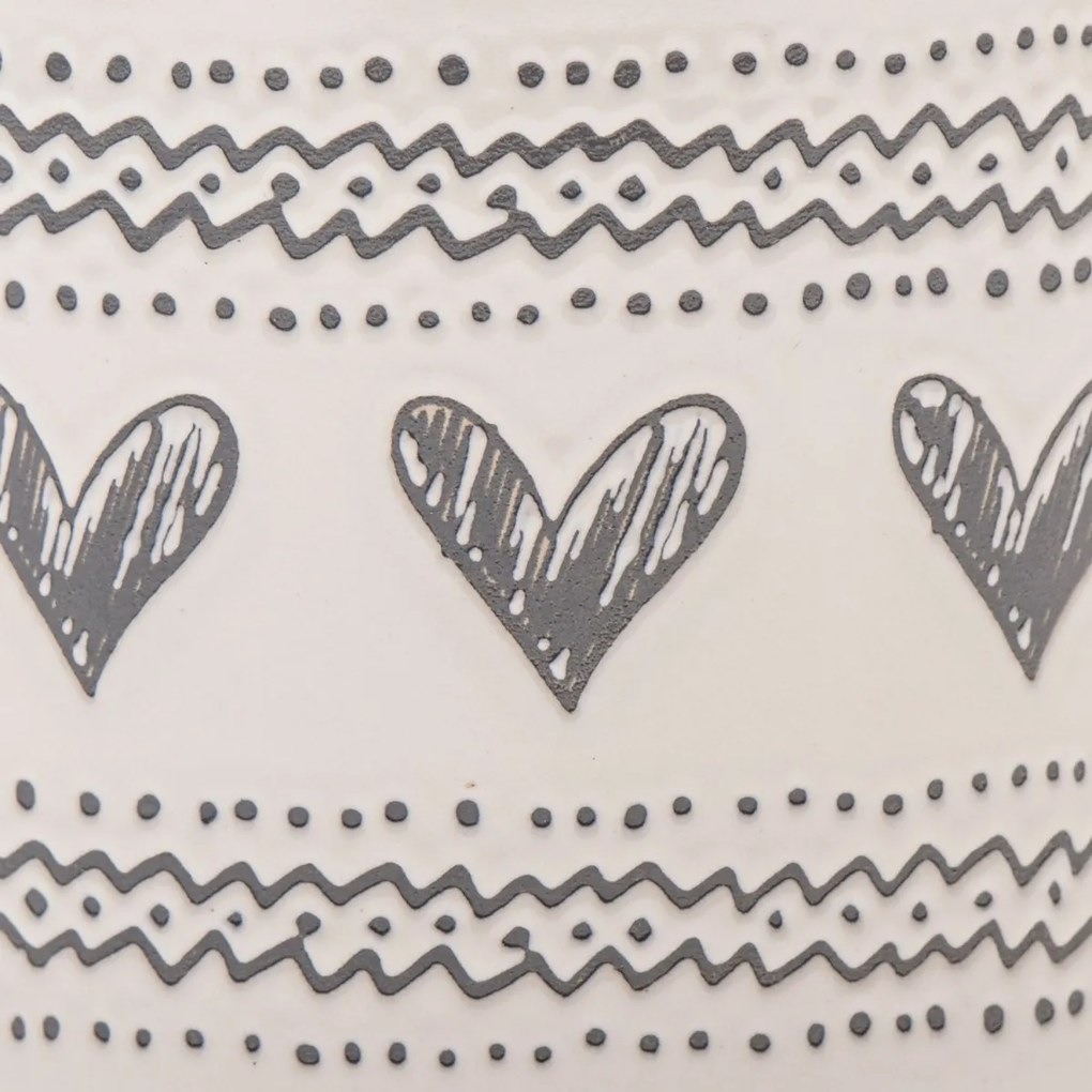 Ceramiczny kubek Serca III, 450 ml