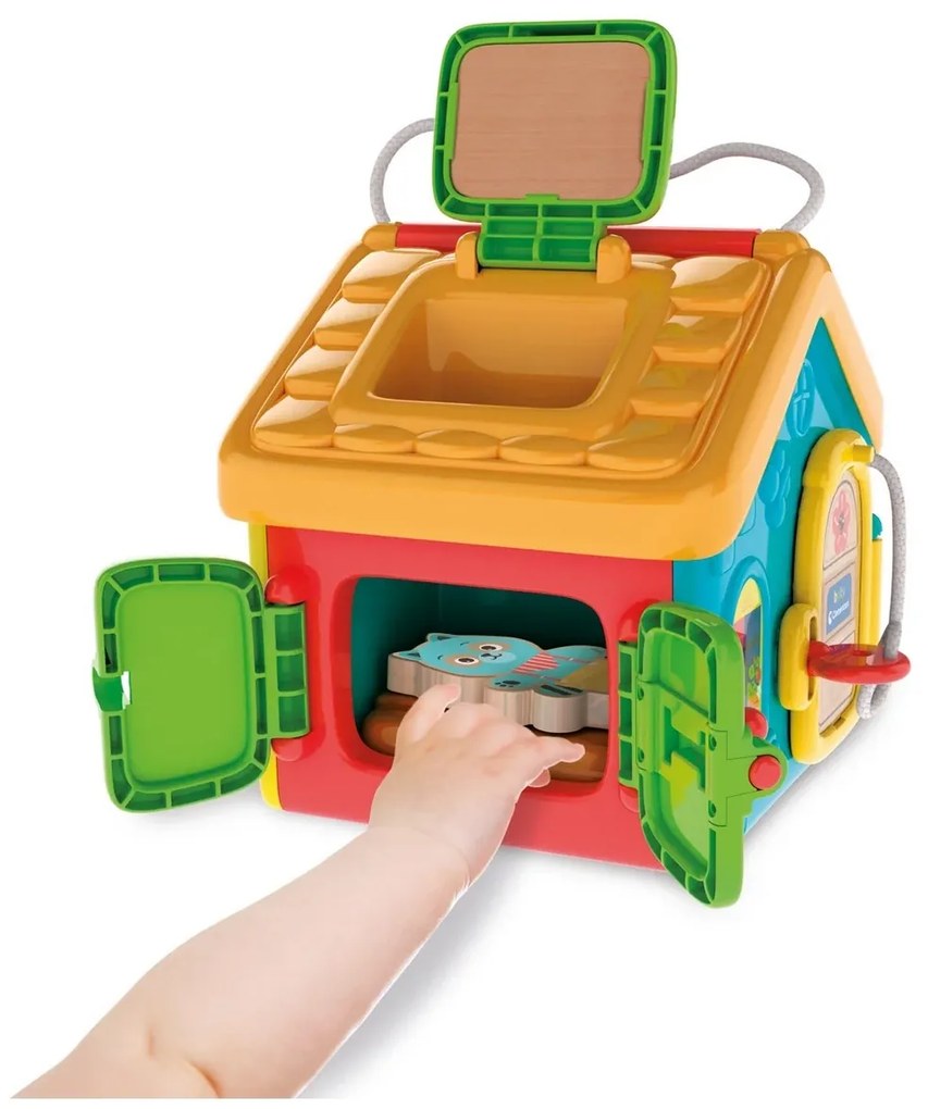 Clementoni Montessori Domek edukacyjny, 21 x 24 x17 cm