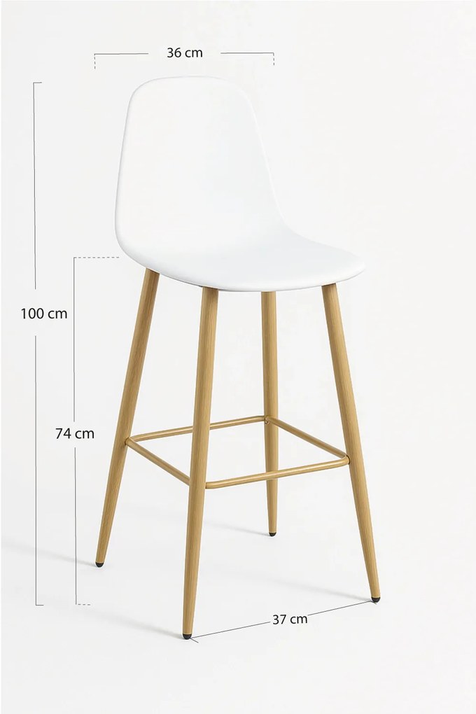 Stoek ze sztucznej skóry Teok