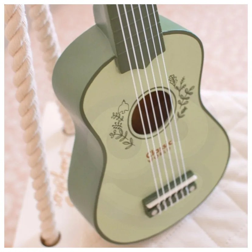 Classic world drewniana gitara vintage dla dzieci 3+