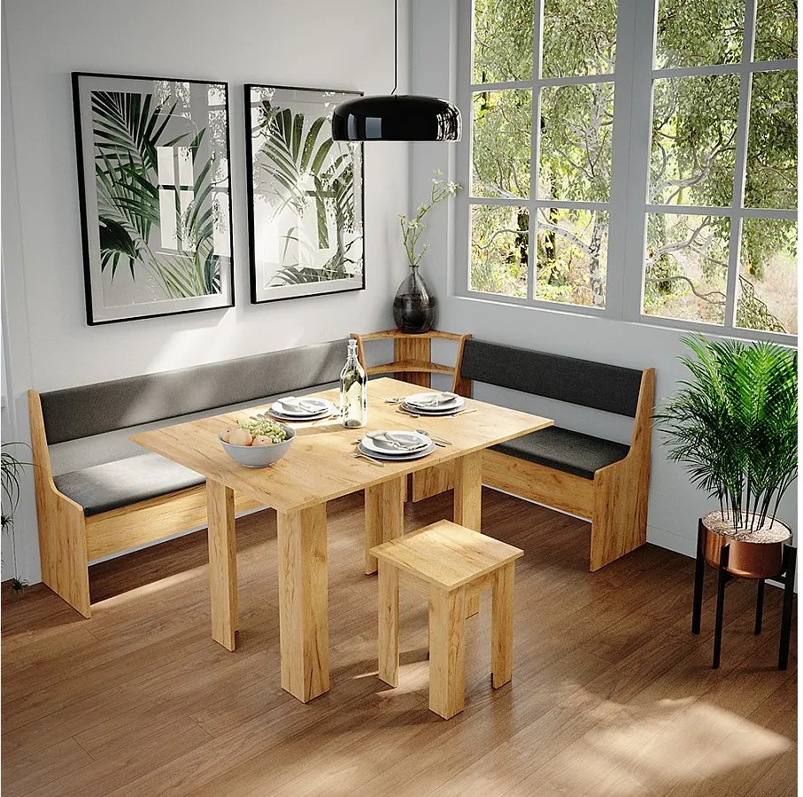 Corner Bank Group złoty dąb energetyczny 210x150x80 roman