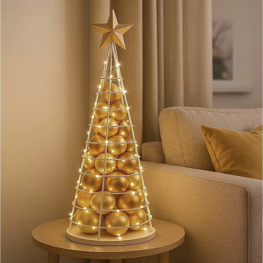 Drzewko dekoracyjne MCW-O91,  białe