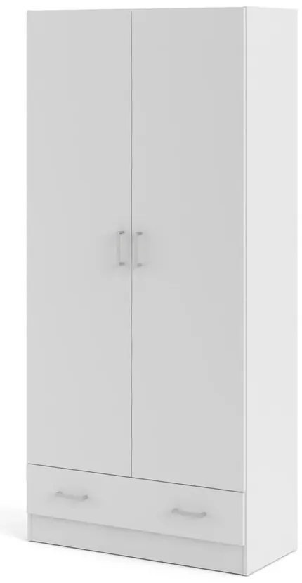 Biała szafa 79x170 cm Space – Tvilum