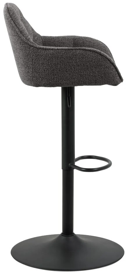 Ciemnoszare hokery obrotowe zestaw 2 szt. 109 cm Brooke – Actona